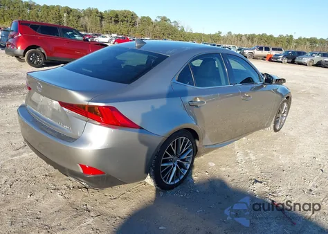 2017 Lexus Is 200T from USA, damaged, VIN JTHBA1D27H5042802